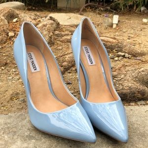 Baby Blue Steve Madden pumps